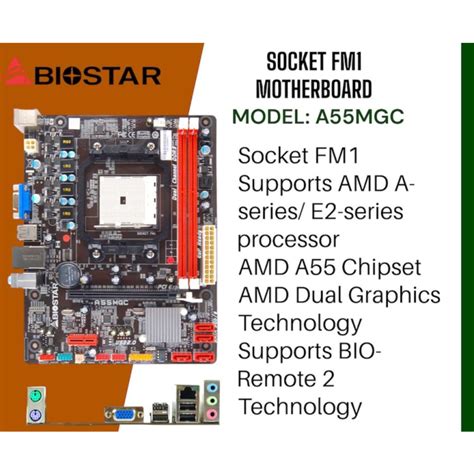 best fm1 motherboard|Biostar TA75A+ Socket FM1 Motherboard .